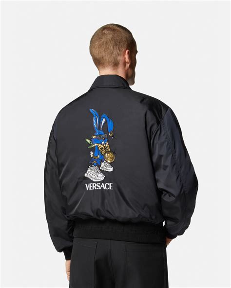 Versace Lunar New Year Rabbit Bomber Jacket 